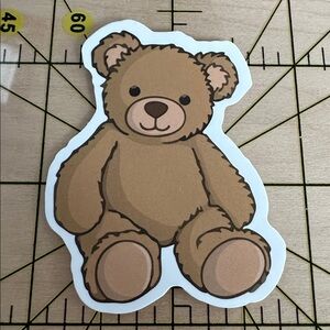 💜13/$13 +Bundle Sticker Sale | Teddy Bear Animal Waterproof Sticker